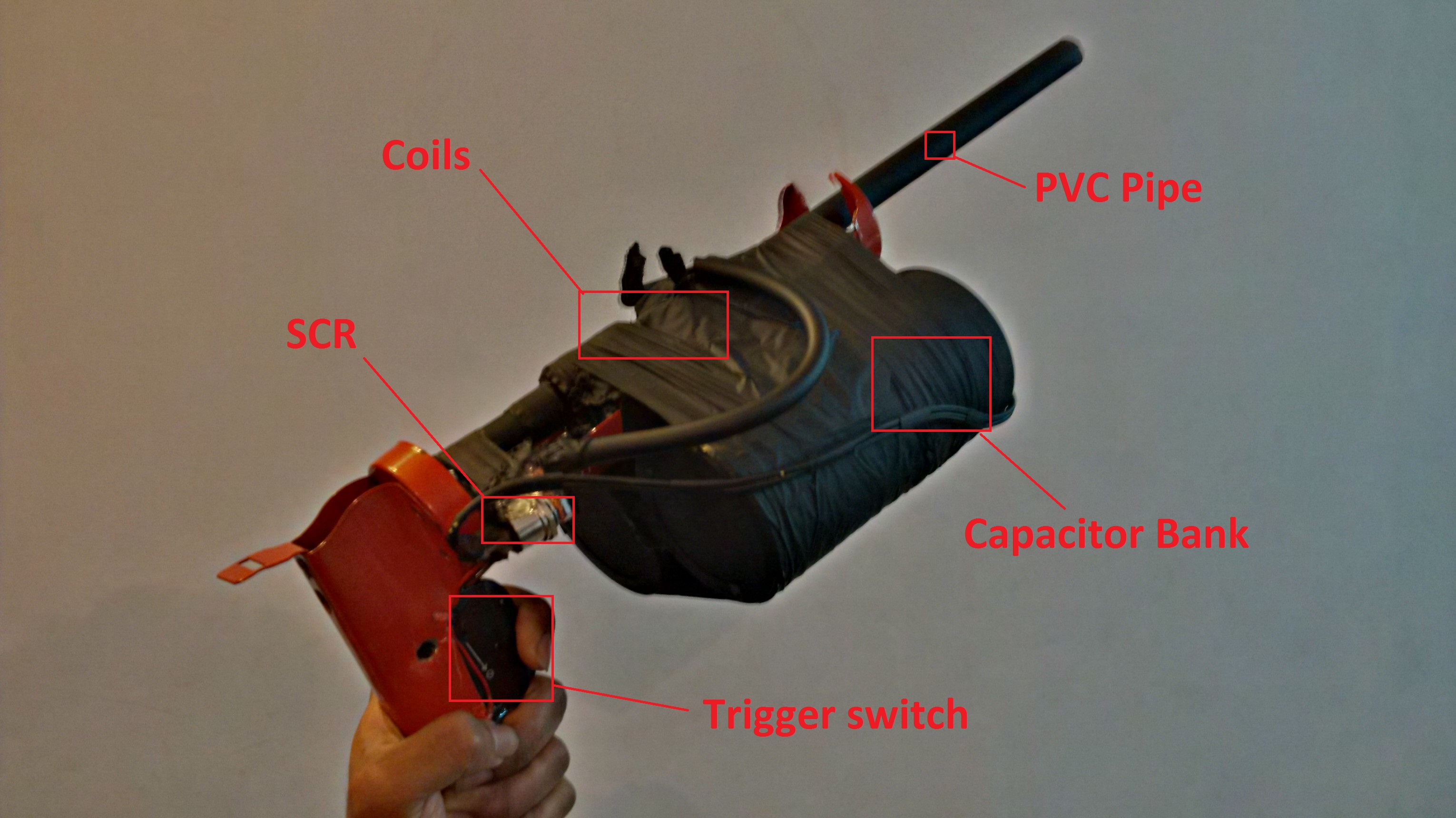 coilgun diyhacking electromagnetics