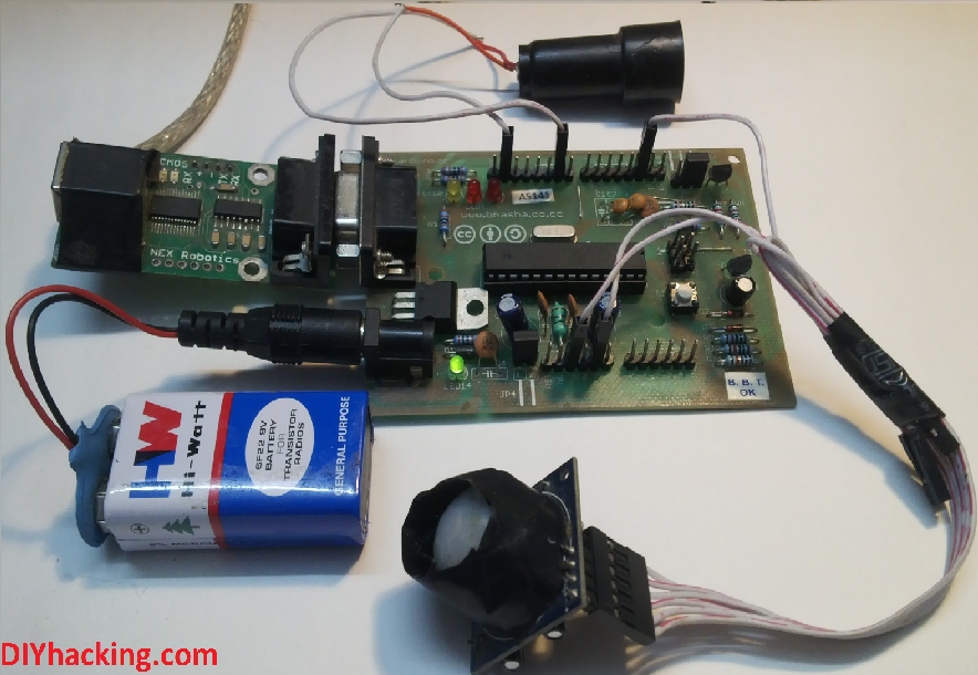 An Easy Way to Build an Arduino Motion Sensor Alarm | DIY Hacking